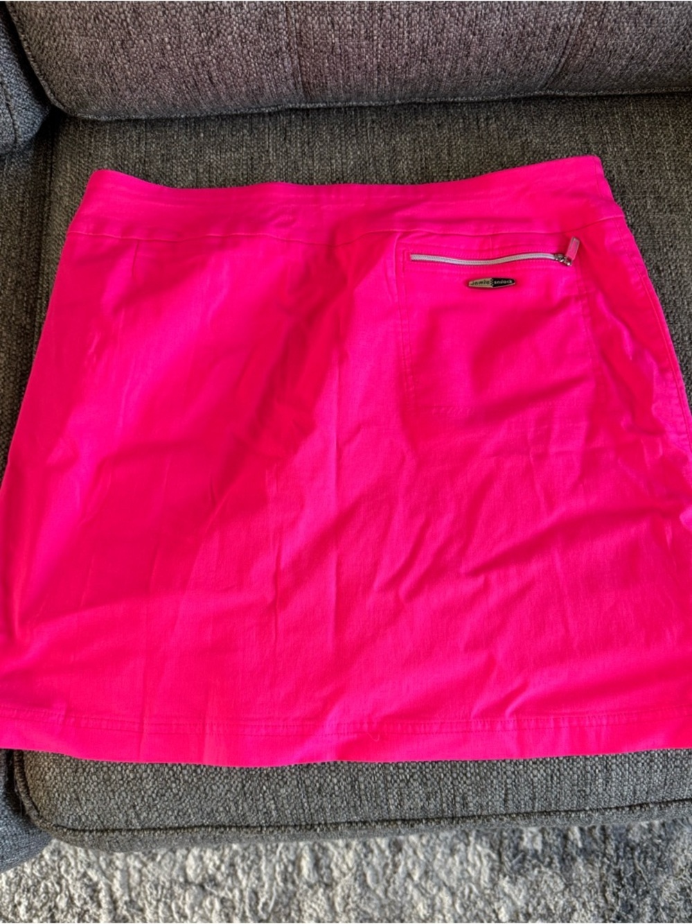 NWOT Jamie Sadock Skinnylicious golf skort front zipper decorative snap pockets - Picture 3 of 8